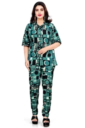 Dark Green Ladies Co-Ord Set