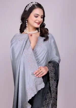 SWAROSKI DIAMONDS PADING SAREES