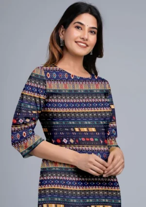 Blue Ladies Kurti