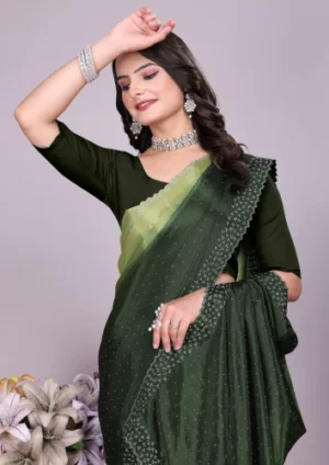 SWAROSKI DIAMONDS PADING SAREES