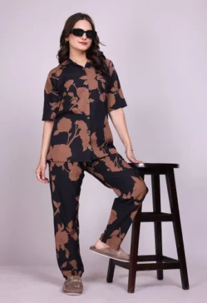 Black Ladies Co-Ord Set